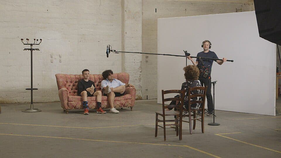 Plateau de tournage en studio